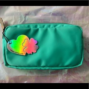 Stoney Clover Lane aqua (pre-lagoon) small pouch
